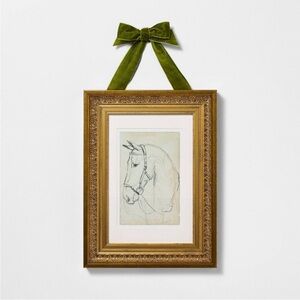 12"x16" Horse Sketch Wall Art - Threshold™ designed with Studio McGee